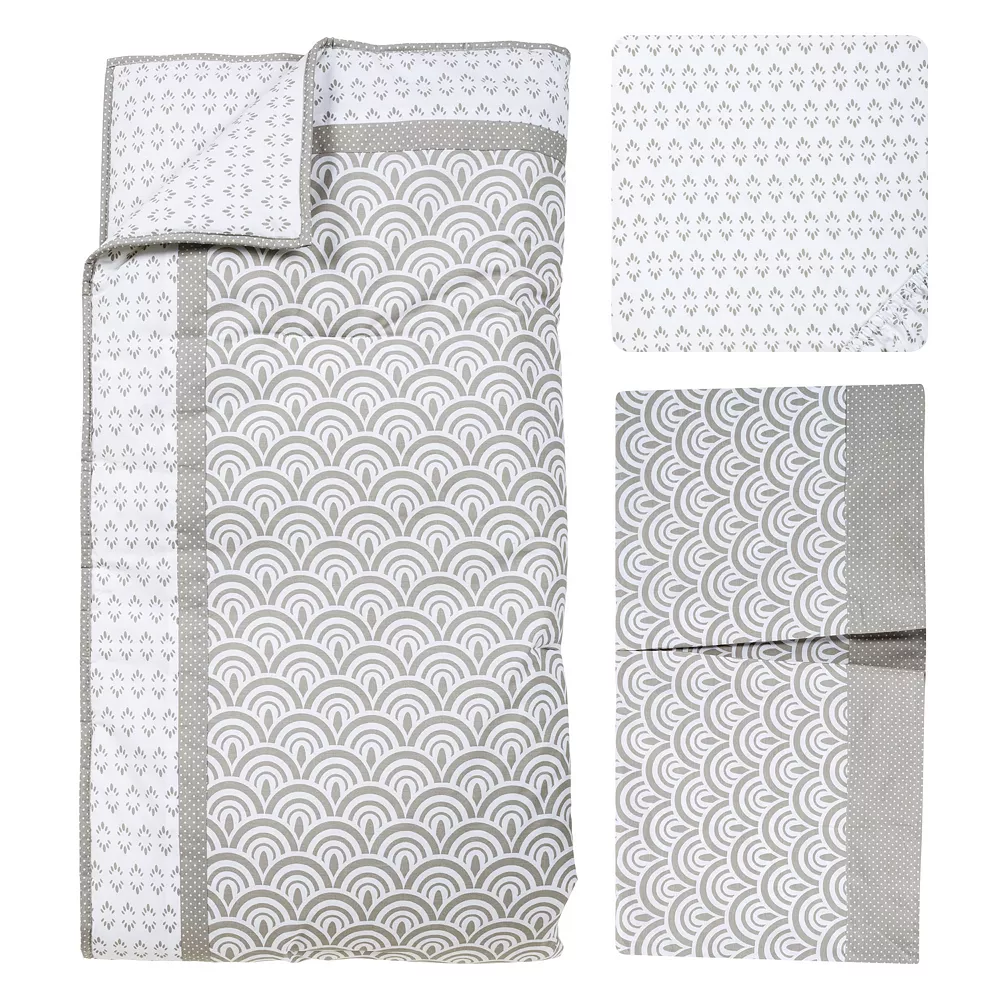 Trend Lab Art Deco 3-pc. Crib Bedding Set 2 Trend Lab Art Deco 3-pc. Crib Bedding Set - Image 2