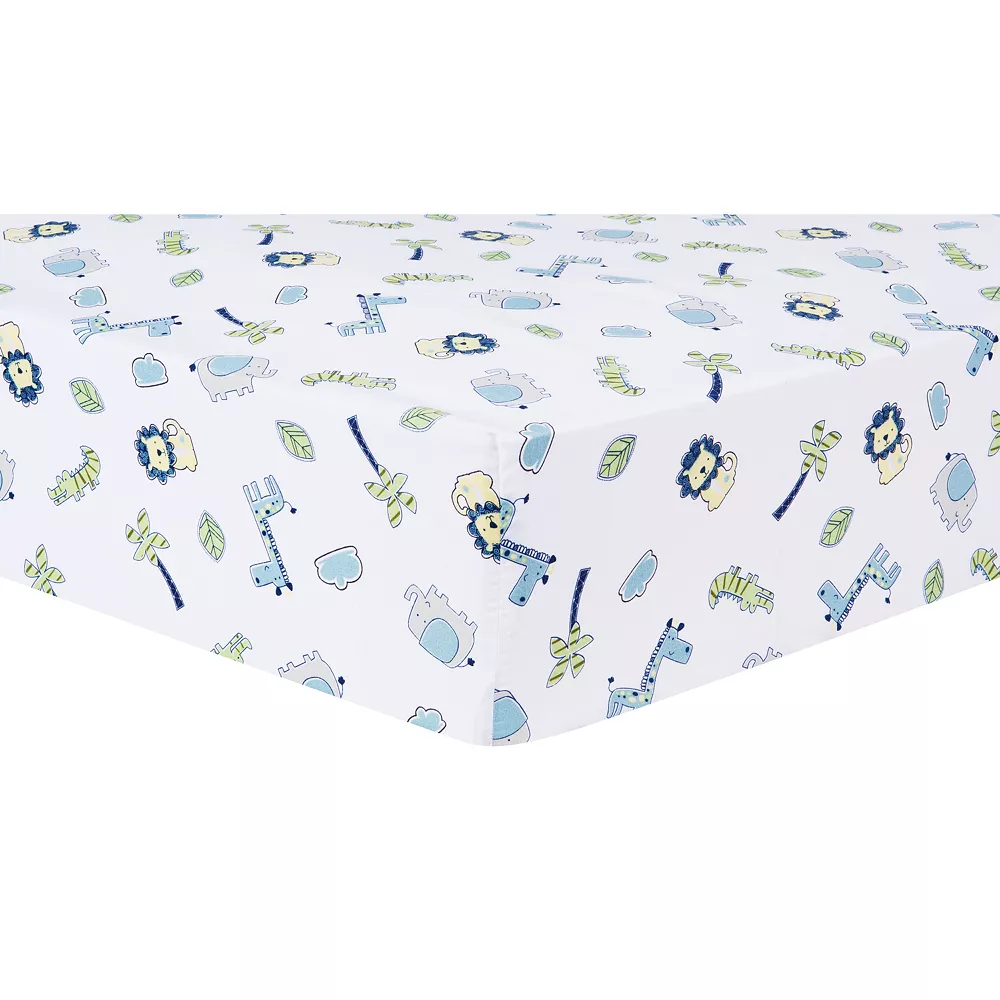 Trend Lab 4 Piece Jungle Roar Crib Bedding Set 6 Trend Lab 4 Piece Jungle Roar Crib Bedding Set - Image 6