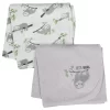 Just Born® 2-pack Thermal Sloth Print Blankets