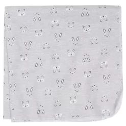 Just Born® 4-pack Flannel Triangle Swaddle Blankets -Baby World 3230172 ALT2