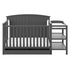 Storkcraft Steveston 4-in-1 Convertible Crib & Changer With Drawer
