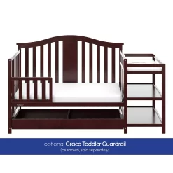 Graco Solano 4-in-1 Convertible Crib & Changer With Drawer -Baby World 3248536 ALT4