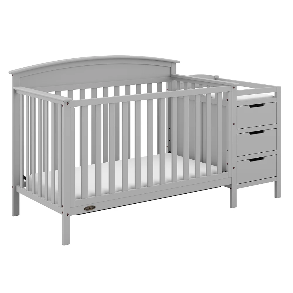 Graco Benton 5-in-1 Convertible Crib & Changer 1 Graco Benton 5-in-1 Convertible Crib & Changer