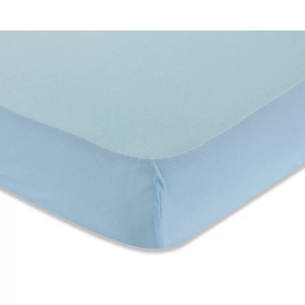 LA Baby Mint Fitted Crib Sheet 2 LA Baby Mint Fitted Crib Sheet - Image 2