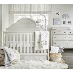 Wendy Bellissimo Hudson Elephant Reversible Crib Quilt -Baby World 3399373 ALT3