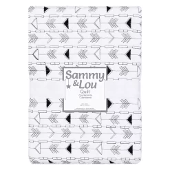 Sammy & Lou Black And White Arrows Quilt
