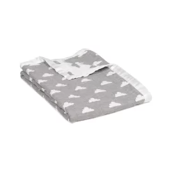 Living Textiles Cotton Muslin Jacquard Blanket -Baby World 3582133 ALT3