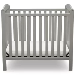 Delta Children Mini Convertible Crib With Mattress -Baby World 3664381 ALT3