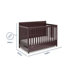 Storkcraft Graco Hadley Convertible Crib -Baby World 3686135 ALT13