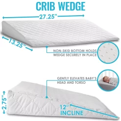 LA Baby Safe Lift Universal Crib Wedge For Baby Mattress -Baby World 3781954 ALT2