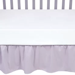 Sammy & Lou Gray Crib Skirt By Trend Lab
