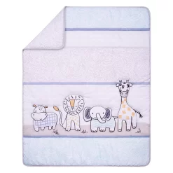 Sammy & Lou Safari Yearbook 4 Piece Crib Bedding Set -Baby World 3903023 ALT2