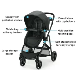 Graco Modes Element Stroller -Baby World 4015217 ALT5