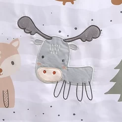 The Peanutshell Woodland Walk 3 Piece Crib Bedding Set -Baby World 4410903 ALT4