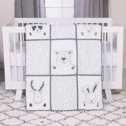 Trend Lab Peek-a-Boo Forest 3 Piece Crib Bedding Set
