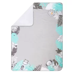 Sammy & Lou Safari Yearbook Plush Minky Photo Op Baby Blanket