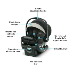 Graco SnugRide SnugFit 35 LX Infant Car Seat -Baby World 4483844 ALT5