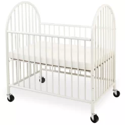 LA Baby Deluxe Compact Crib & Mattress 7 LA Baby Deluxe Compact Crib & Mattress -Baby World 452285 ALT3