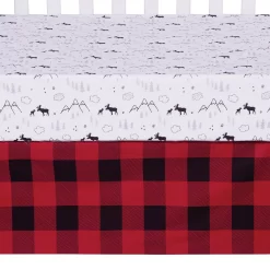 Trend Lab Lumberjack Moose 6 Piece Crib Bedding Set -Baby World 4555987 ALT7