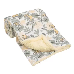Disney's The Lion King Simba Velboa & Sherpa Baby Blanket