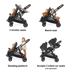 Graco Ready2Grow LX 2.0 Double Stroller -Baby World 5264118 ALT2
