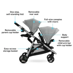 Graco Ready2Grow LX 2.0 Double Stroller -Baby World 5264118 ALT5