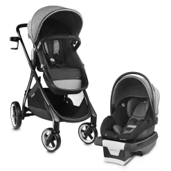 Evenflo Shyft Travel System With SecureMax Infant Car Seat Including SensorSafe