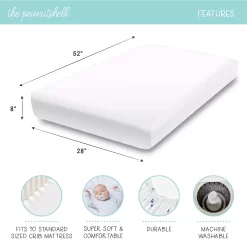 The Peanutshell 4-Pack Woodland Crib Sheets -Baby World 5341642 ALT4
