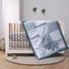 The Peanutshell Rhino 3-Piece Crib Bedding Set