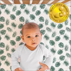 The Peanutshell 2-Pack Botanical Crib Sheets -Baby World 5341670 ALT2