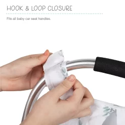 The Peanutshell Muslin Canopy Car Seat Cover -Baby World 5341676 ALT4