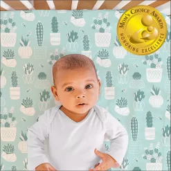 The Peanutshell 4-Pack Cactus Crib Sheets -Baby World 5341695 ALT2