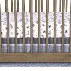 Sammy & Lou Sammy & Lou Fur-Ever Friends 4 Piece Crib Bedding Set -Baby World 5541756 ALT5