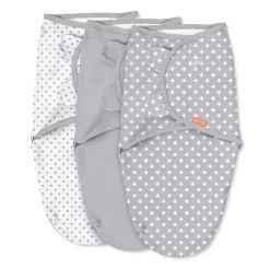 SwaddleMe Original Criss Cross Polka Dot 3-Pack Swaddles