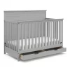 Graco Storkcraft Homestead 4-in-1 Convertible Crib With Drawer