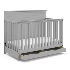 Graco Storkcraft Homestead 4-in-1 Convertible Crib With Drawer