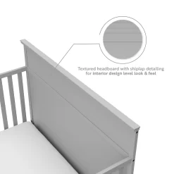 Graco Storkcraft Homestead 4-in-1 Convertible Crib With Drawer -Baby World 5613314 ALT12