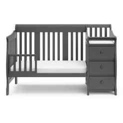 Graco Storkcraft Portofino 4-in-1 Convertible Crib And Changer -Baby World 5613318 ALT4