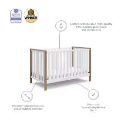 Graco Storkcraft Modern Pacific 4-In-1 Convertible Crib -Baby World 5613320 ALT12