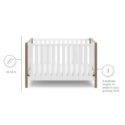 Graco Storkcraft Modern Pacific 4-In-1 Convertible Crib -Baby World 5613320 ALT13