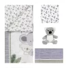 Sammy & Lou Koala Love 4-Piece Crib Bedding Set
