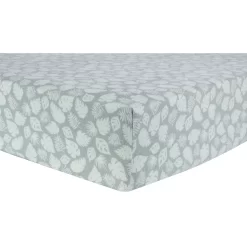 Trend Lab Tanzania Tropical Leaf Flannel Fitted Crib Sheet