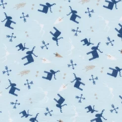 Trend Lab Big Sky Moose Flannel Fitted Crib Sheet -Baby World 5638792 ALT2