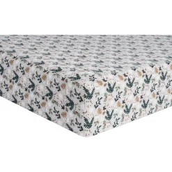 Trend Lab Mistletoe Flannel Fitted Crib Sheet