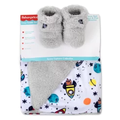 Fisher Price Fisher-Price Space Explorer Blanket & Booties Set