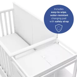 Graco Hadley 4-in-1 Convertible Crib And Changer With Drawer -Baby World 5671916 ALT11