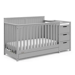 Graco Hadley 4-in-1 Convertible Crib And Changer With Drawer -Baby World 5671916 ALT2