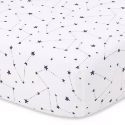 The Peanutshell Moonlight Blue 3 Piece Crib Bedding Set -Baby World 5688076 ALT2