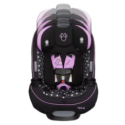 Disney's Minnie Mouse Midnight Minnie Grow And Go 3-in-1 Convertible Car Seat With 1-Hand Adjust -Baby World 5711230 ALT4