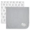 Just Born® 2-Pack Sloth Thermal Blankets